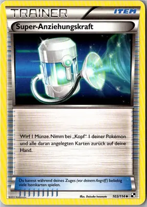 Super-Anziehungskraft Exemplar 1,25 €