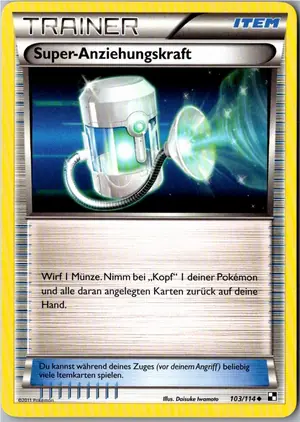 Super-Anziehungskraft Exemplar 1,25 €