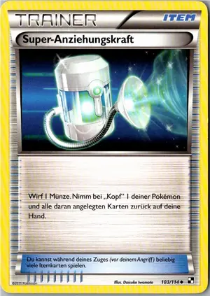 Super-Anziehungskraft Exemplar 1,25 €