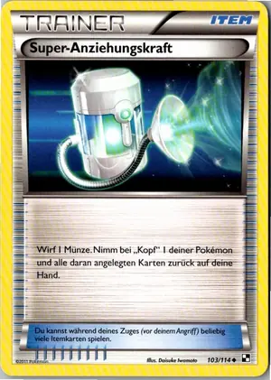 Super-Anziehungskraft Exemplar 1,25 €