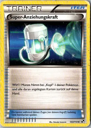 Super-Anziehungskraft Exemplar 1,25 €