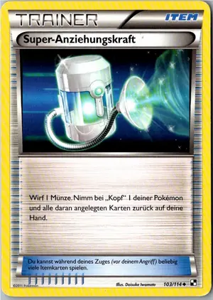 Super-Anziehungskraft Exemplar 1,25 €