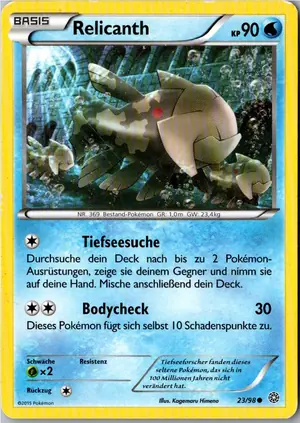 Relicanth Exemplar 1,95 €