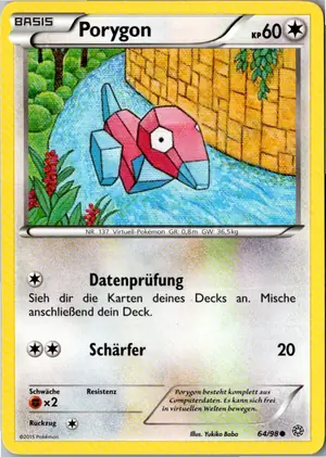 Porygon Exemplar 1,95 €