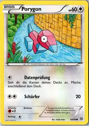 Porygon Exemplar 1,95 €
