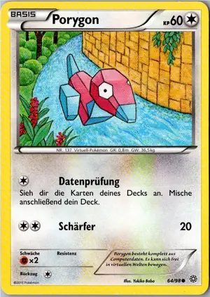 Porygon Exemplar 1,95 €