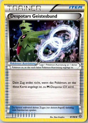 Pokémon-Karte Despotars Geistesbund 81/98 Ewiger Anfang