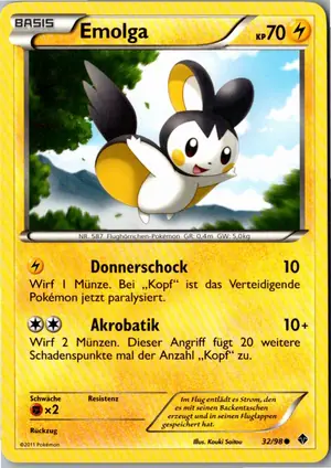 Emolga Exemplar 2,95 €