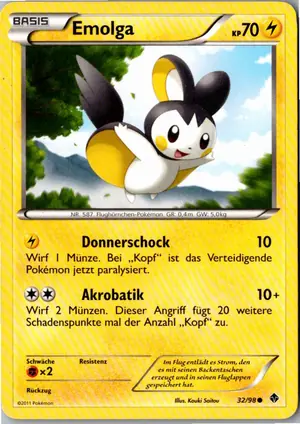Emolga Exemplar 2,95 €