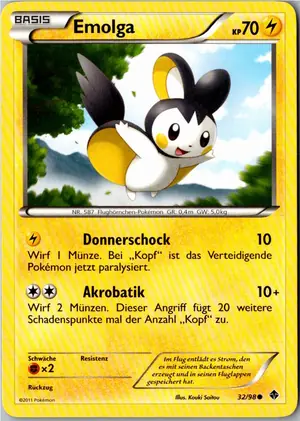 Emolga Exemplar 2,95 €