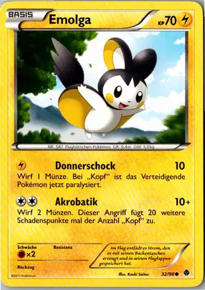 Emolga Exemplar 2,95 €