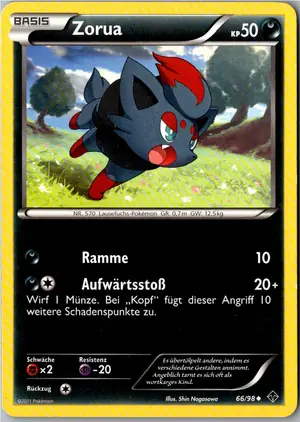 Zorua Exemplar 1,95 €