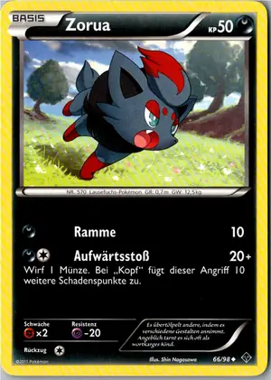 Zorua Exemplar 1,95 €