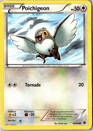 Pokémon-Karte Pidove Dusselgurr 80/98 Aufstreben der Mächtigen