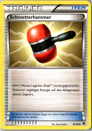 Schmetterhammer Exemplar 3,95 €