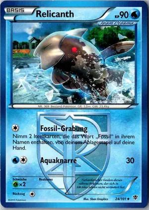 Relicanth Exemplar 1,95 €