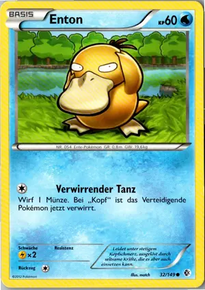 Pokémon-Karte Enton 32/149 Überschrittene Schwellen