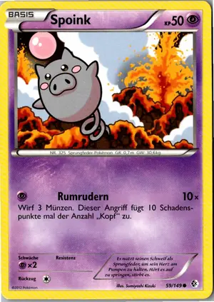 Spoink Exemplar 1,95 €