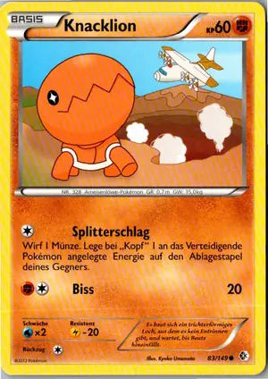Knacklion Exemplar 1,95 €