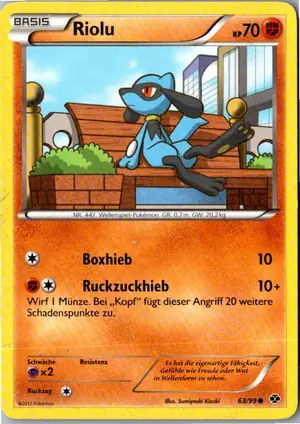 Riolu Exemplar 1,95 €