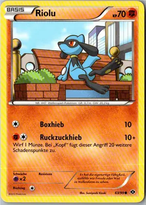 Riolu Exemplar 1,95 €