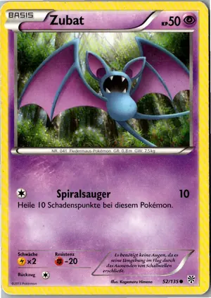 Zubat Exemplar 3,95 €