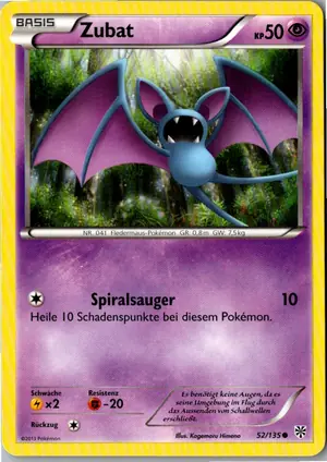 Zubat Exemplar 3,95 €
