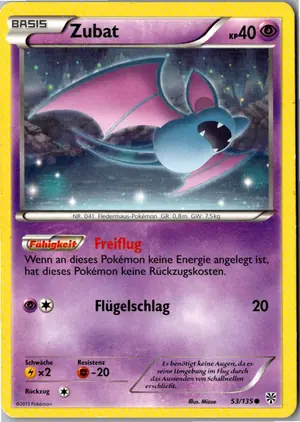 Zubat Exemplar 3,95 €