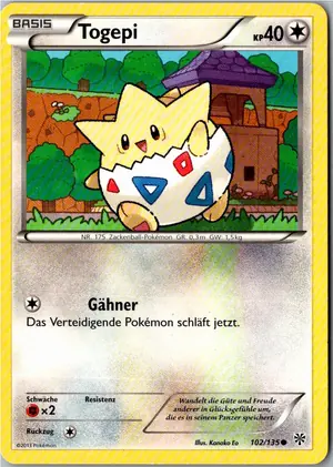 Togepi Exemplar 4,95 €