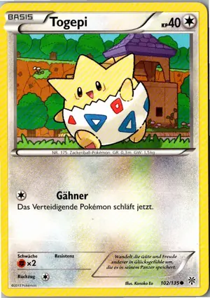 Togepi Exemplar 4,95 €