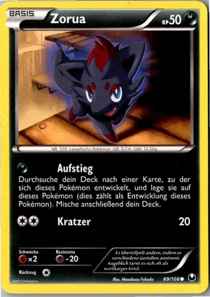 Zorua Exemplar 1,95 €