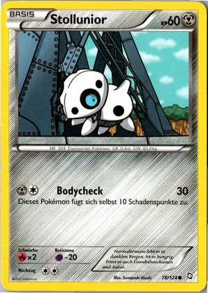 Pokémon-Karte Stollunior 78/124 Hoheit der Drachen