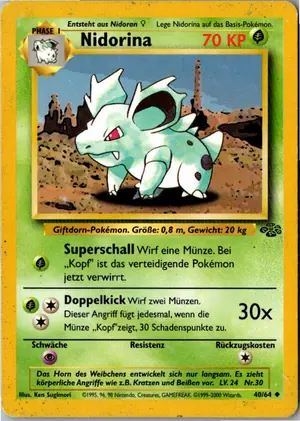 Nidorina Exemplar 1,95 €