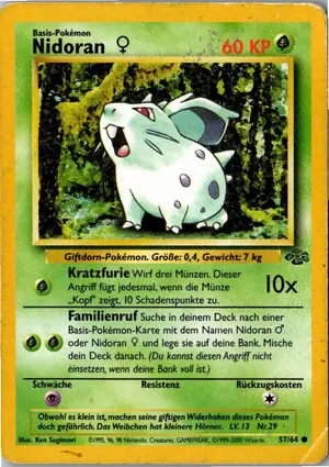 Nidoran Exemplar 1,95 €
