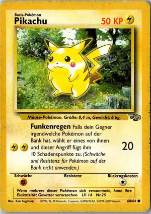 Pikachu Exemplar 10,95 €