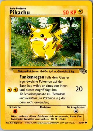 Pikachu Exemplar 10,95 €