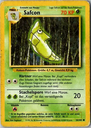Pokémon-Karte Safcon 54/02 Grundset