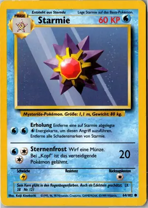 Starmie Exemplar 2,95 €