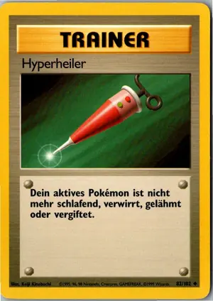 Pokémon-Karte Hyperheiler 82/102 Grundset