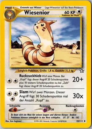 Pokémon-Karte Wiesenior 35/111 Neo Genesis