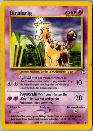 Girafarig Exemplar 1,95 €