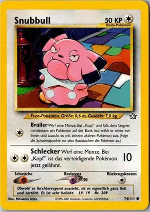Snubbull Exemplar 2,95 €