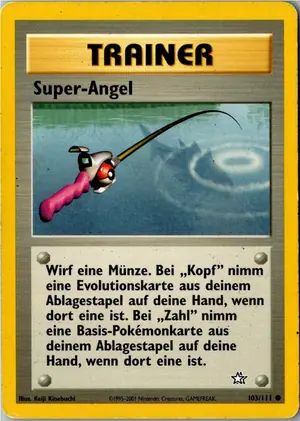 Pokémon-Karte Super-Angel 103/111 Neo Genesis