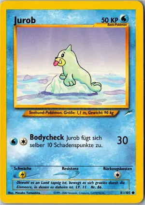 Pokémon-Karte Jurob 81/105 Neo Destiny