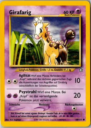 Girafarig Exemplar 1,95 €