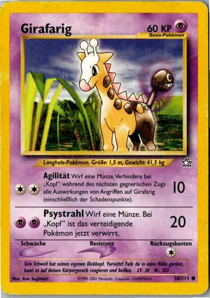 Girafarig Exemplar 1,95 €