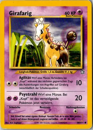 Girafarig Exemplar 1,95 €
