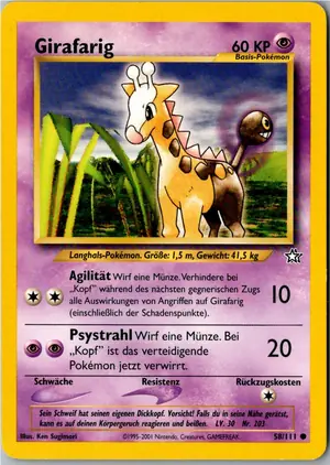 Girafarig Exemplar 1,95 €