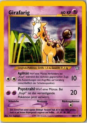 Girafarig Exemplar 1,95 €