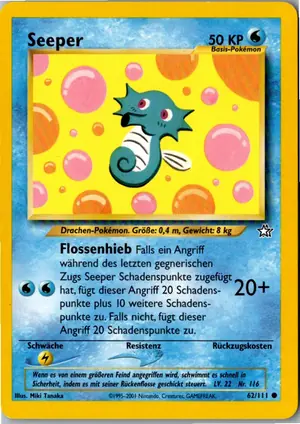 Pokémon-Karte Seeper 62/111 Neo Genesis